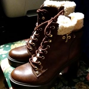 Brown boots